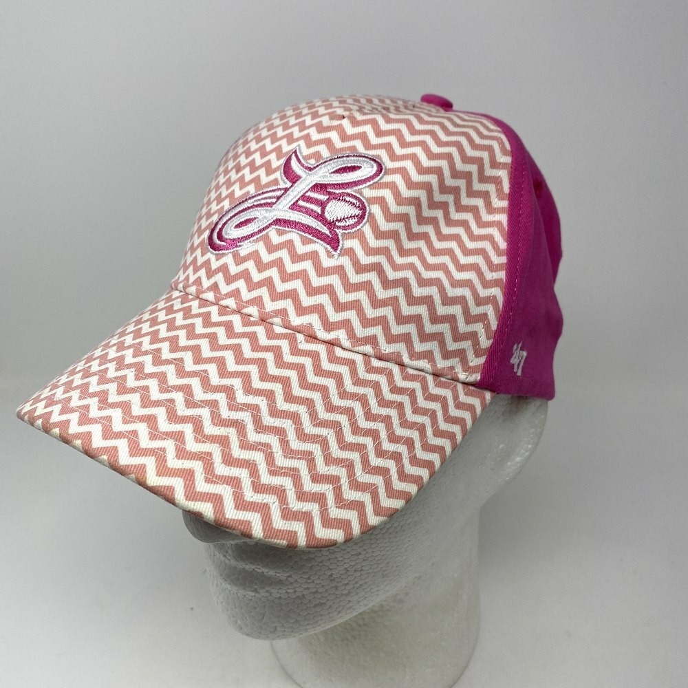 Girls Lancaster Barnstormers Hat Youth Pink‎ MILB MLB Baseball Independent Lg
